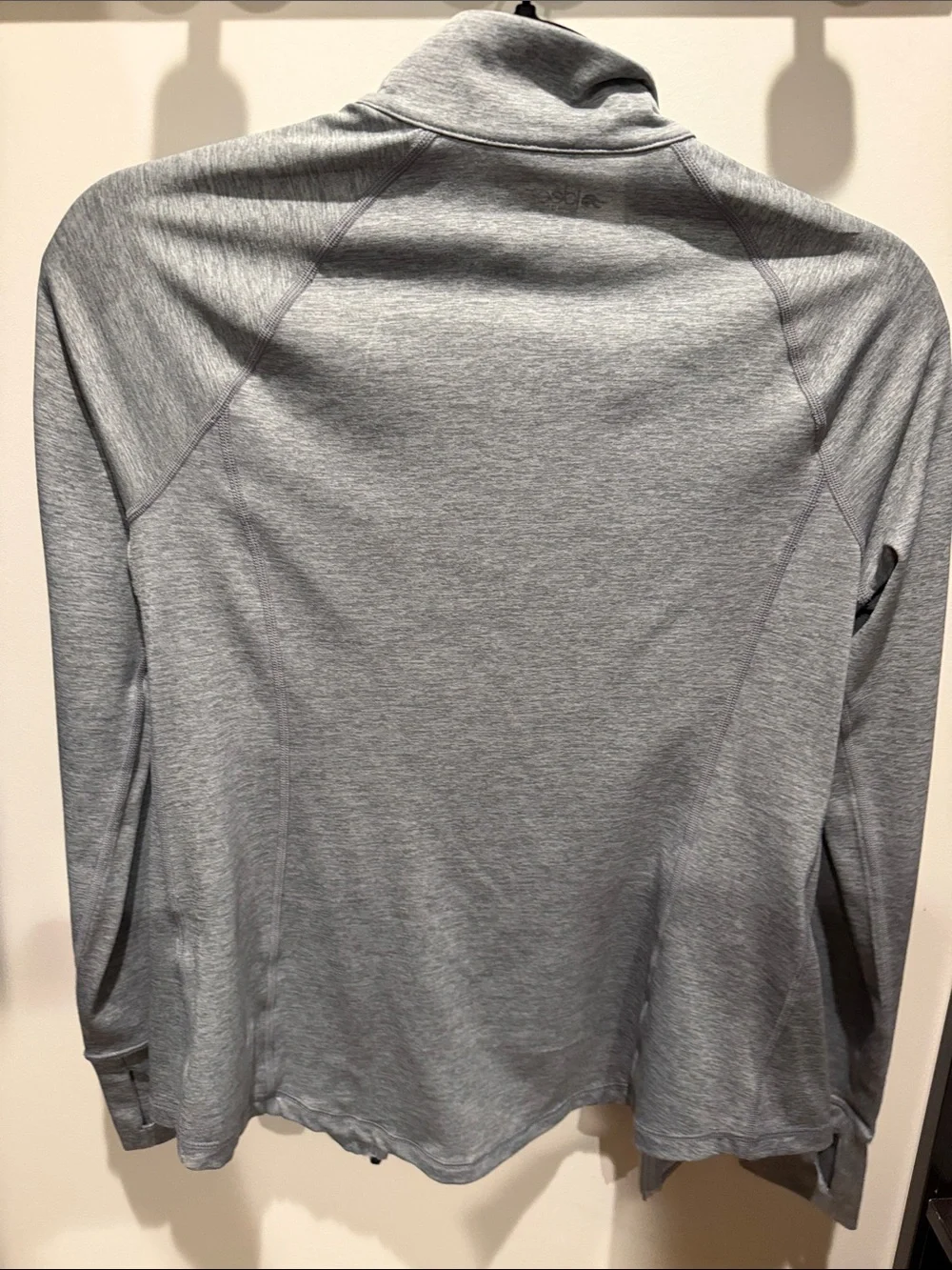 Ideology Women's Light Gray Full-Zip Utility Jacket